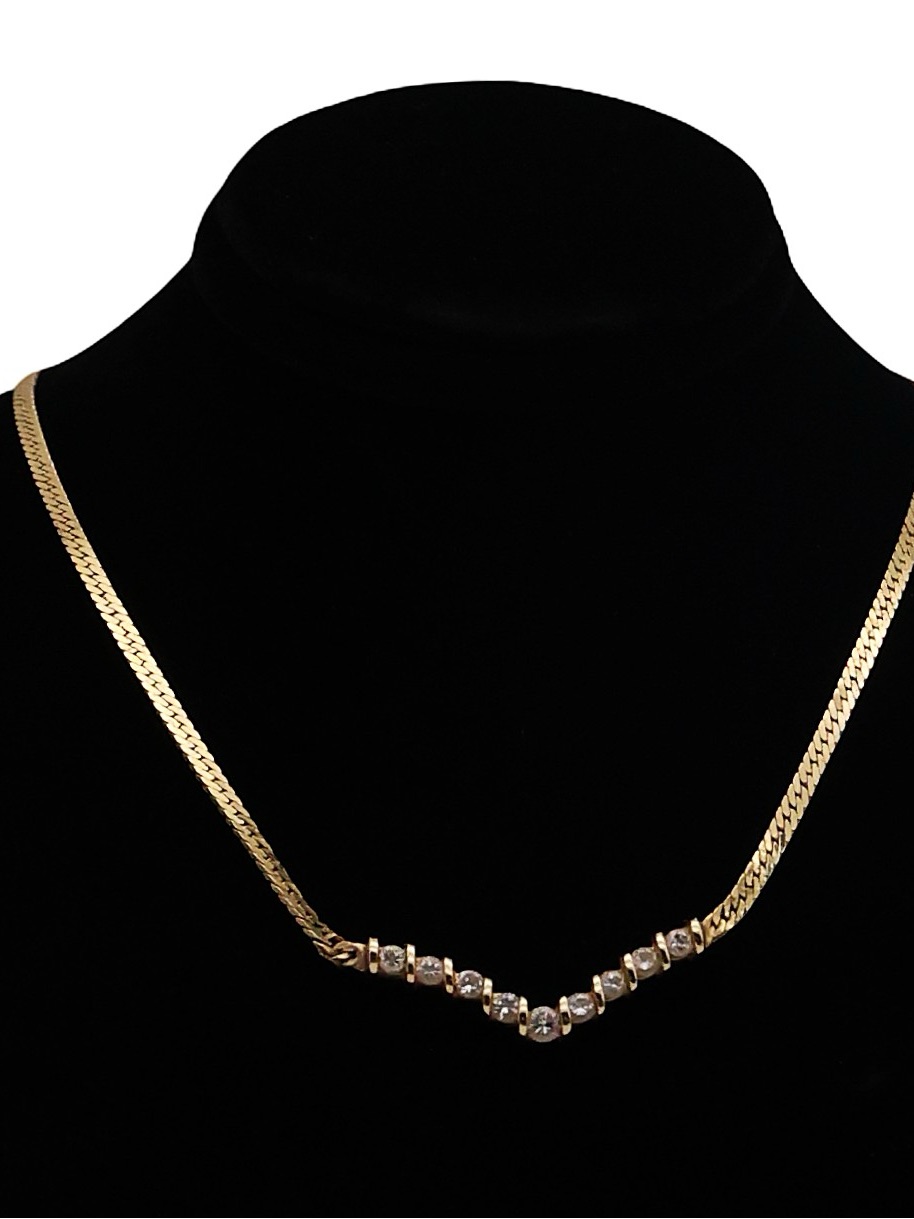 14k Yellow Gold Necklace 74g Preowned